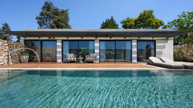 וילה פרטית ביערות הכרמל (צילום: ליאור גרונדמן)