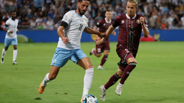 שגיב יחזקאל נבחרת ישראל (צילום: רויטרס)