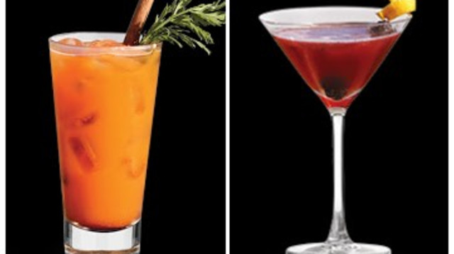 קוקטיילים דלי קלוריות: ורד מלפפון קולינס וגזר מרענן (צילום: יח"צ)