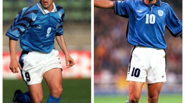 אייל ברקוביץ', חיים רביבו. לא נפרדים גם אחרי הכדורגל (צילום: Getty Images / Stringer)