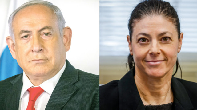 מרב מיכאלי, בנימין נתניהו (צילום: יונתן זינדל, פלאש 90,אוליביה פיטוסי, פלאש 90)