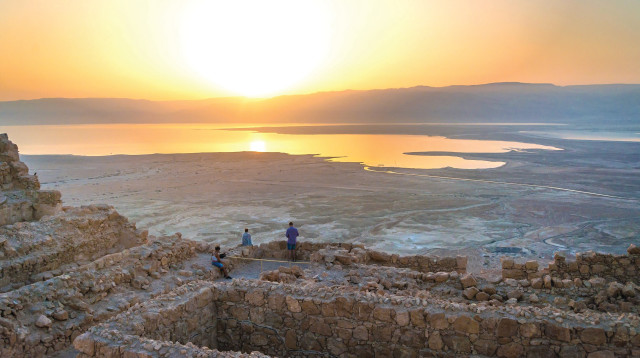 גן לאומי מצדה (צילום: מנו גרינשפן)