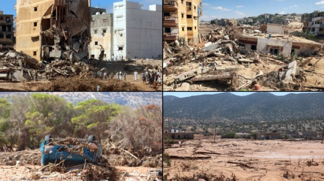 האסון בלוב (צילום: gettyimages)