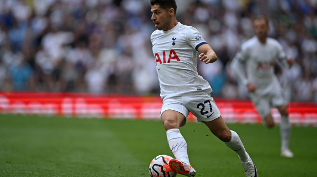 מנור סולומון שחקן טוטנהאם (צילום: GettyImages, JUSTIN TALLIS/AFP)