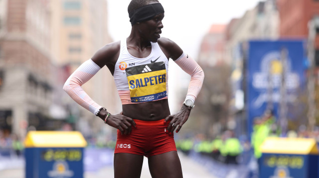 לונה צ'מטאי סלפטר, רצה ישראלית, מרתון בוסטון (צילום: GettyImages, Maddie Meyer)