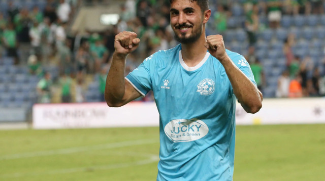 אנאס מחאמיד שחקן מכבי פתח תקוה (צילום: אודי ציטיאט)