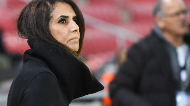 אלונה ברקת, בעלים הפועל באר שבע (צילום: ברני ארדוב)