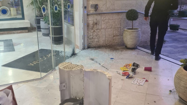 הבניין בו הונח המטען (צילום: שימוש לפי סעיף 27 א')