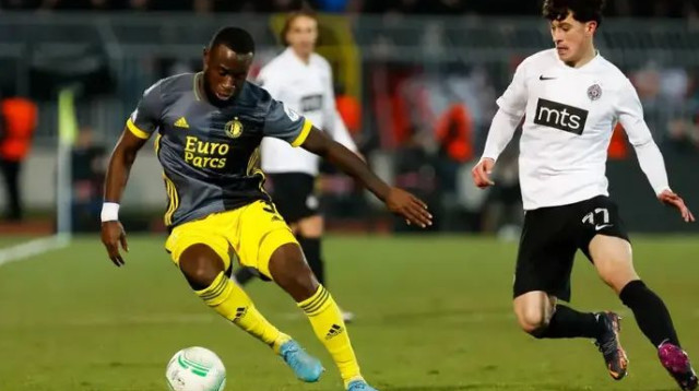 ידחוק את עבדה? נמניה יוביץ', מימין במדי פרטיזן (צילום: GettyImages)