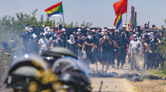 מחאת הדרוזים (צילום: אייל מרגולין פלאש 90)