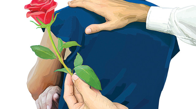 סיפורו של גרוש (צילום: איור: אופיר בגון)