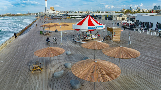 נמל תל אביב (צילום: ברק ברינקר)