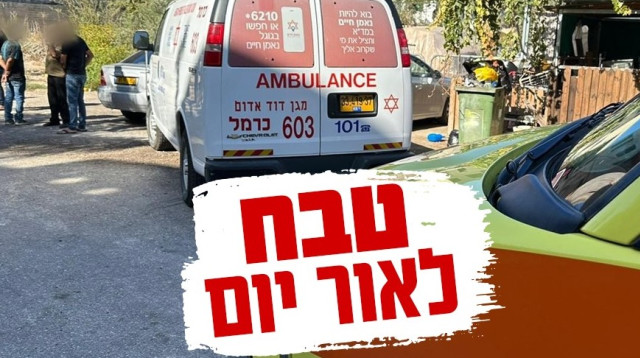 טבח בבסמת טבעון (צילום: דוברות מד"א)