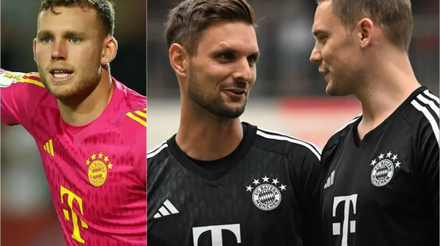 מנואל נוייר, סוון אולרייך, דניאל פרץ, שוערי באיירן מינכן (צילום: GettyImages, עיבוד תמונה)