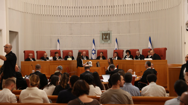 בג"ץ (צילום: אלכס קולומויסקי, פול ידיעות אחרונות)