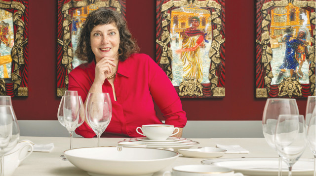 נורית גשן, אוצרת התערוכה (צילום: אלי פוזנר, מוזיאון ישראל)