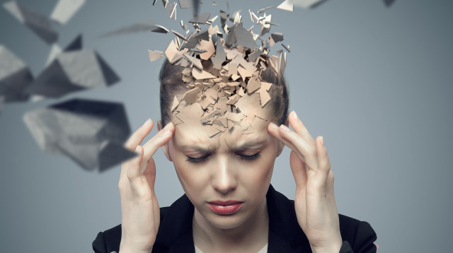 מיגרנה, אילוסטרציה (צילום: אינג'אימג')