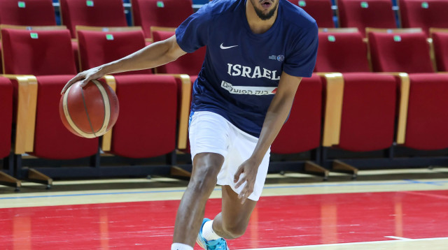 מייקל בריסקר, שחקן נבחרת ישראל (צילום: דני מרון)