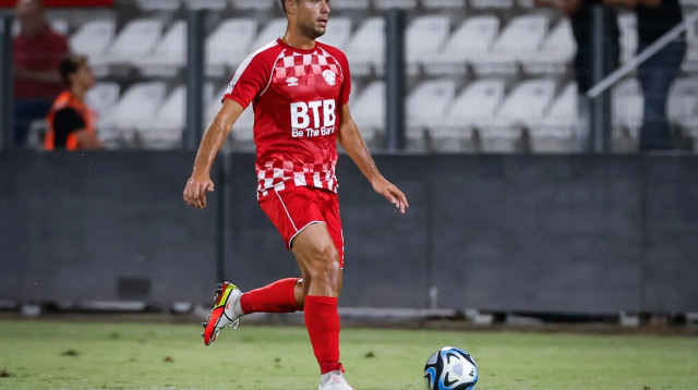 עידו לוי, הפועל חדרה (צילום: מאור אלקסלסי)