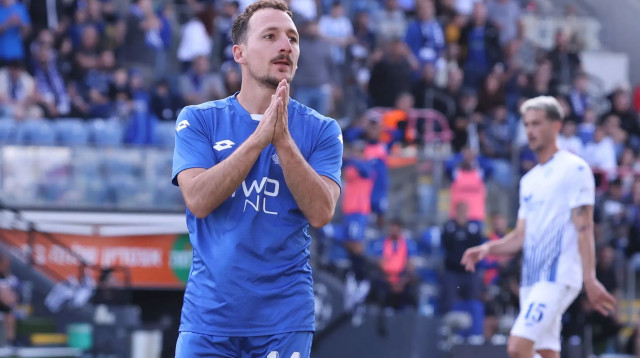 עוז פרץ, שחקן הפועל פתח תקוה (צילום: דני מרון)