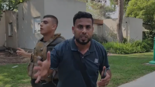 כתב החדשות הפלסטיני (צילום: רשתות ערביות)