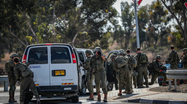 כוחות הביטחון בעוטף עזה (צילום: ג'מאל עוואד, פלאש 90)
