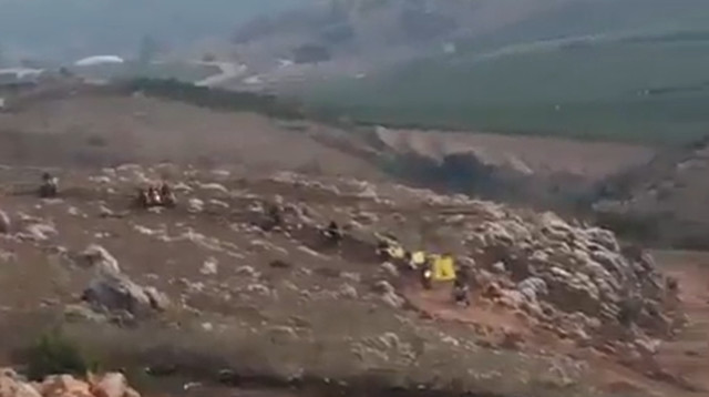 פעילי חיזבאללה (צילום: צילום מסך רשתות חברתיות)