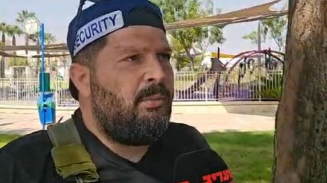 ח"כ אלמוג כהן גייס את עצמו למלחמה בדרום (צילום: מסך)