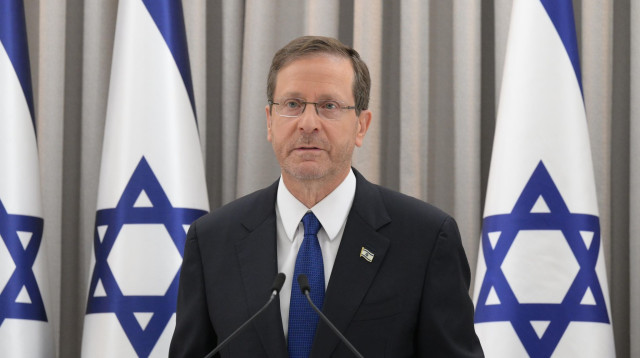 נשיא המדינה יצחק הרצוג (צילום: עמוס בן גרשום/לע״מ)