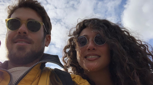 שי לי ויהב, כשחגגו את יום נישואיהם הרביעי (צילום: מתוך פייסבוק)