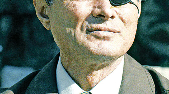 משה דיין (צילום: שמואל רחמני)