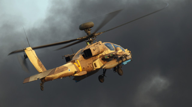 מסוק קרב צה"לי (ארכיון) (צילום: עופר צידון, פלאש 90)