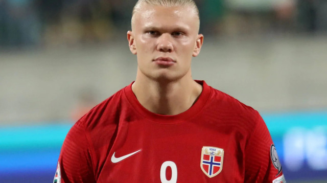 ארלינג הולאנד נבחרת נורבגיה (צילום: רויטרס)