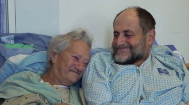 משה ודיאנה רוזן (צילום: דוברות הדסה)