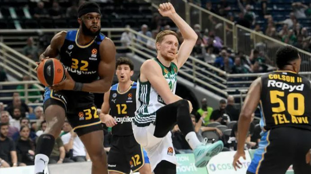 דיברתולומאו השווה את שיא הקריירה שלו ביורוליג עם 7 ריבאונדים במחצית (צילום: אתר רשמי, Paobc)