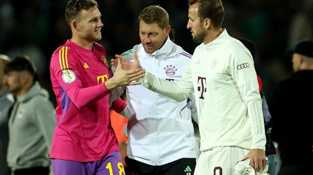 דניאל פרץ, הארי קיין (צילום: Lars Baron / Staff)