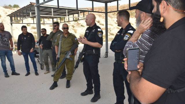 כיתת כוננות (צילום: דוברות המשטרה)