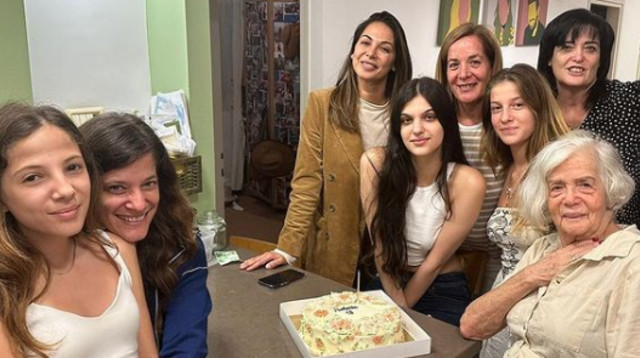 מורן אטיאס בחגיגת יום ההולדת של נטלי רענן (צילום: צילום מסך אינסטגרם)