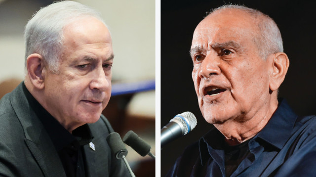 בנימין נתניהו, דן חלוץ (צילום: אבשלום ששוני,נועם ריבקין פנטון, פלאש 90)