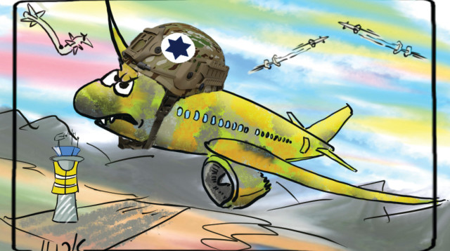 הטור של מידן בר (צילום: איור: ארנון קרמר)