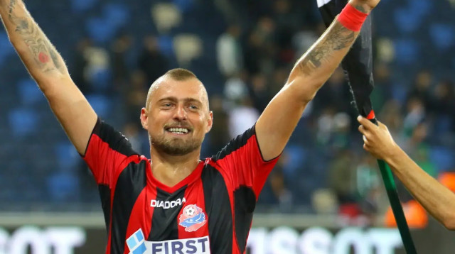 גבריאל תמאש שחקן הפועל חיפה (צילום: יוסי ציפקיס)