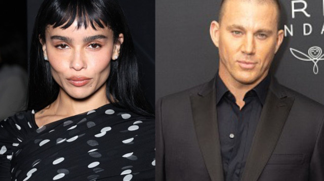 צ'נינג טייטום וזואי קרביץ (צילום: Pascal Le Segretain.GettyImages,Joy Malone gettyimages)