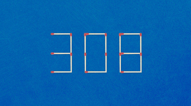 הזיזו שני גפרורים כדי לקבל מספר גבוה יותר (צילום: Adobe stock)