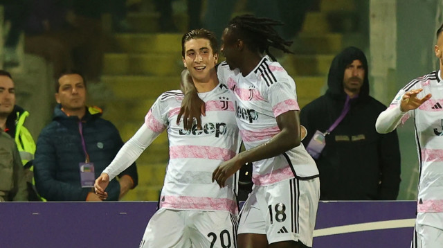 פאביו מירטי שחקן יובנטוס חוגג שער (צילום: אימג'בנק  GettyImages, Gabriele Maltinti)