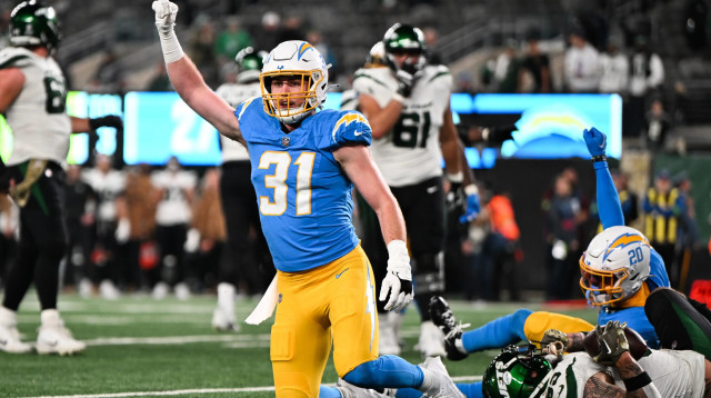 שחקן לוס אנג'לס צ'ארג'רס ניק ניימן (צילום: GettyImages, Kathryn Riley)