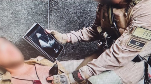 ציוד רפואי מתקדם ללוחמים בחזית (צילום: באדיבות המצולמים)