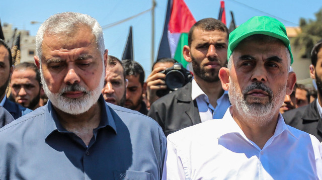 מנהיגי החמאס (צילום:  Hassan Jedi/Flash90)