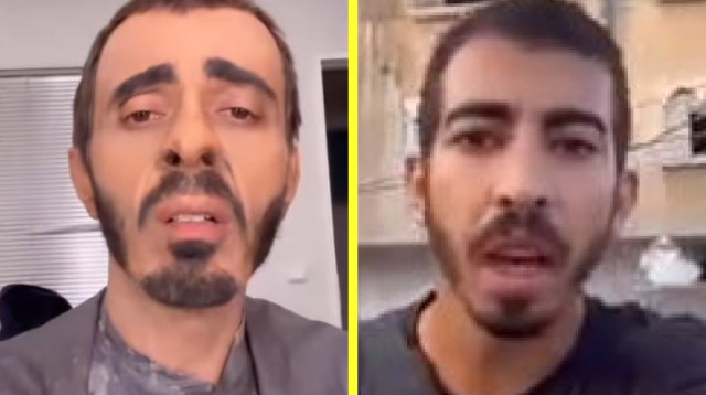 השחקן העזתי, אלי פיניש (צילום: צילום מסך אינסטגרם)