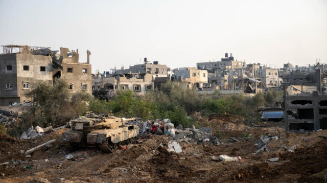 פעילות אוגדה 252 ברצועת עזה (צילום: דובר צה"ל)