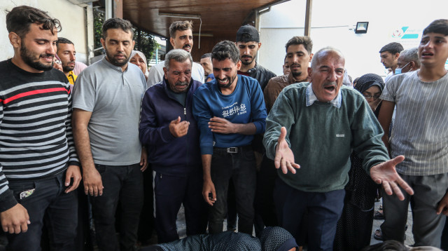 תושבי עזה (צילום: Abed Rahim Khatib/Flash90)